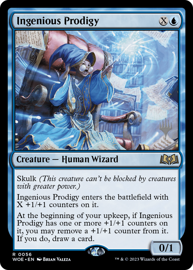 Ingenious Prodigy (Promo Pack) [Wilds of Eldraine Promos] | Grognard Games