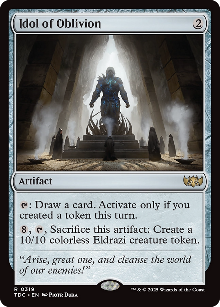 Idol of Oblivion [Tarkir: Dragonstorm Commander] | Grognard Games