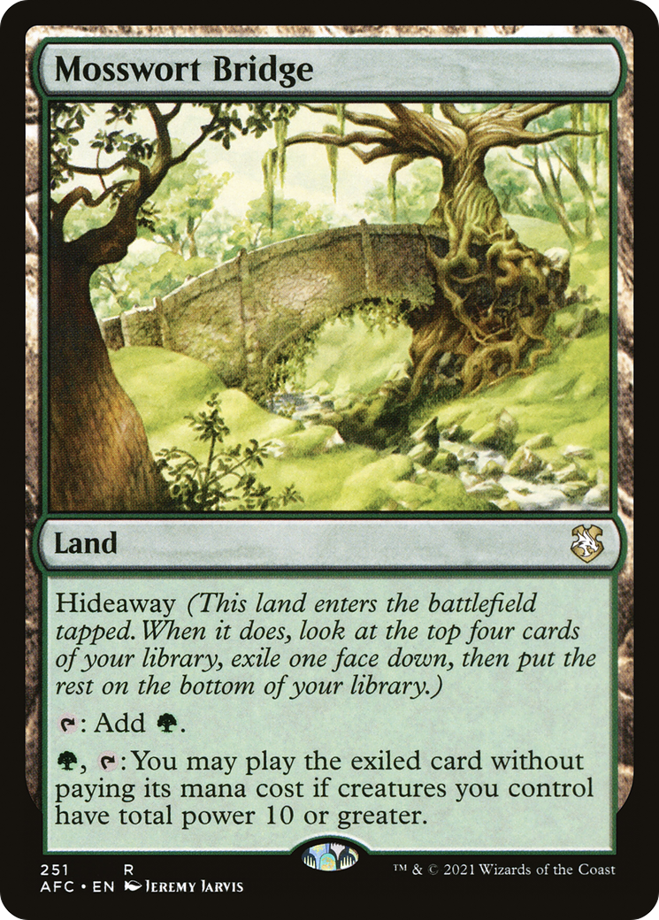 Mosswort Bridge [Dungeons & Dragons: Adventures in the Forgotten Realms Commander] | Grognard Games