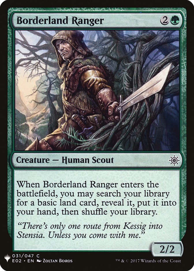 Borderland Ranger [Mystery Booster] | Grognard Games