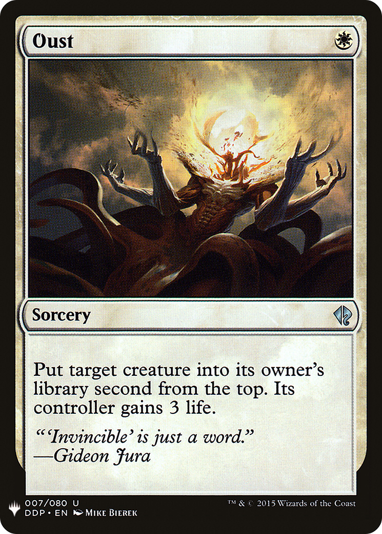 Oust [Mystery Booster] | Grognard Games