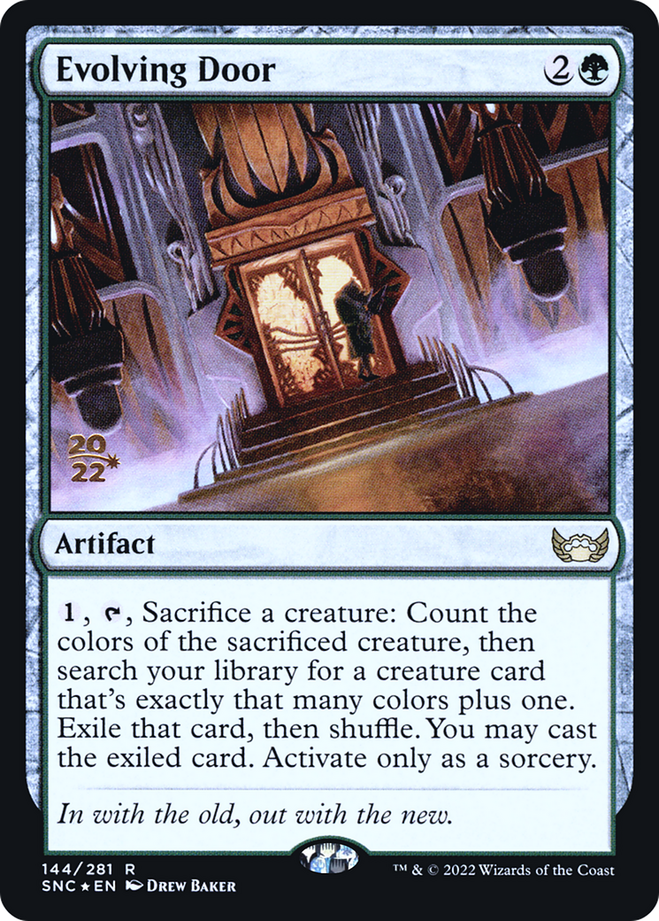 Evolving Door [Streets of New Capenna Prerelease Promos] | Grognard Games