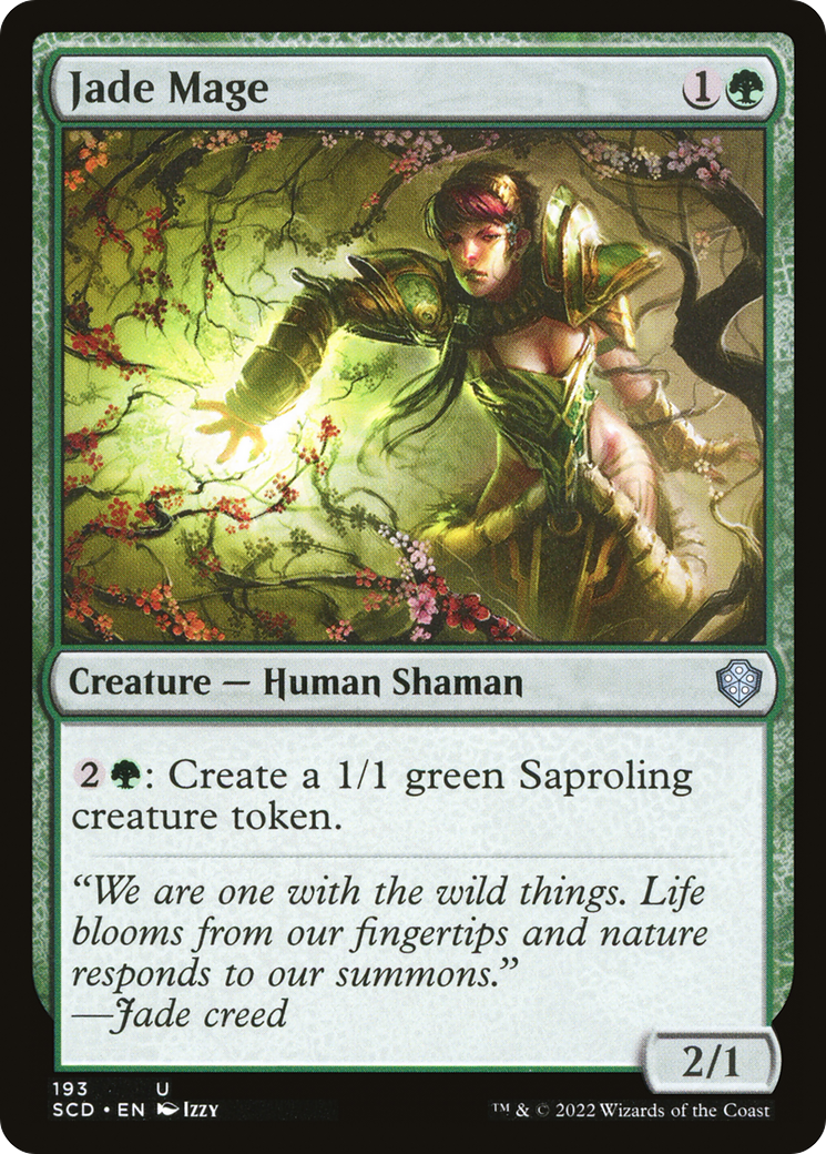 Jade Mage [Starter Commander Decks] | Grognard Games
