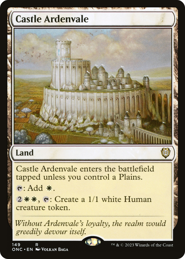 Castle Ardenvale [Phyrexia: All Will Be One Commander] | Grognard Games