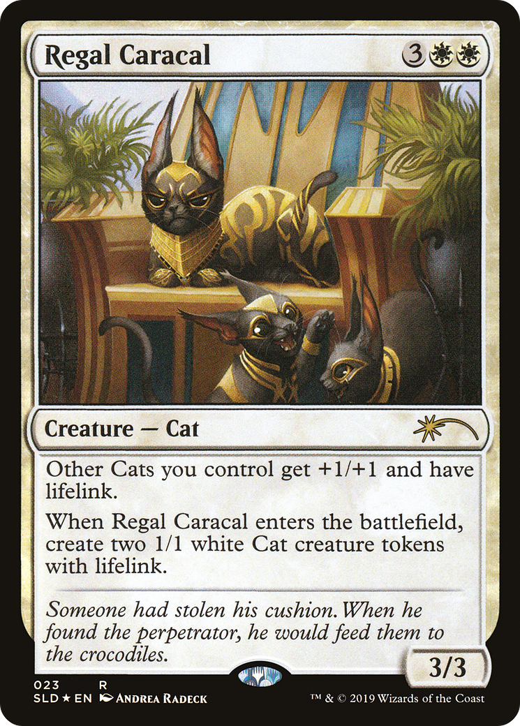 Regal Caracal [Secret Lair Drop Series] | Grognard Games