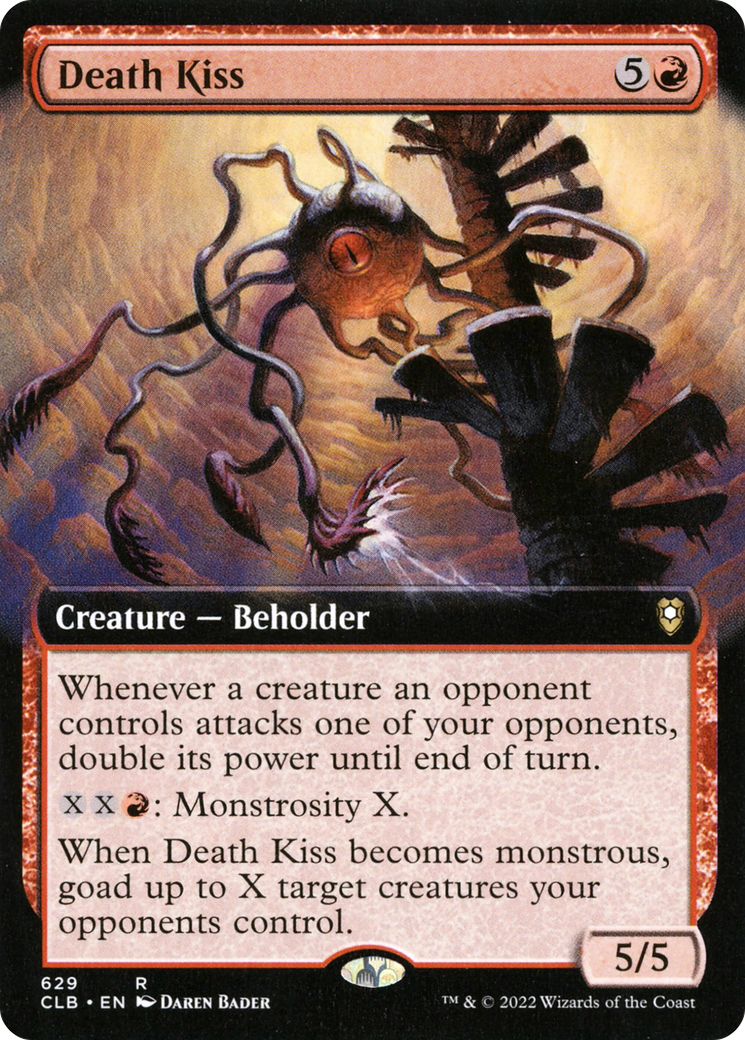 Death Kiss (Extended Art) [Commander Legends: Battle for Baldur's Gate] | Grognard Games
