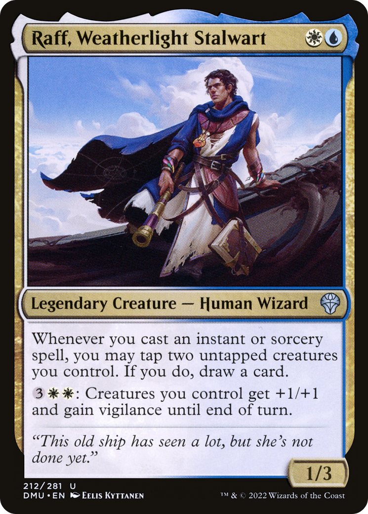 Raff, Weatherlight Stalwart [Dominaria United] | Grognard Games