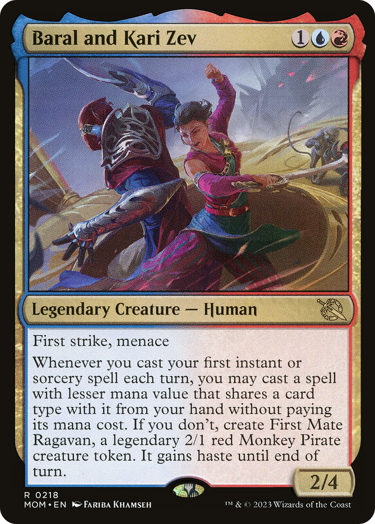 Baral and Kari Zev [March of the Machine] | Grognard Games