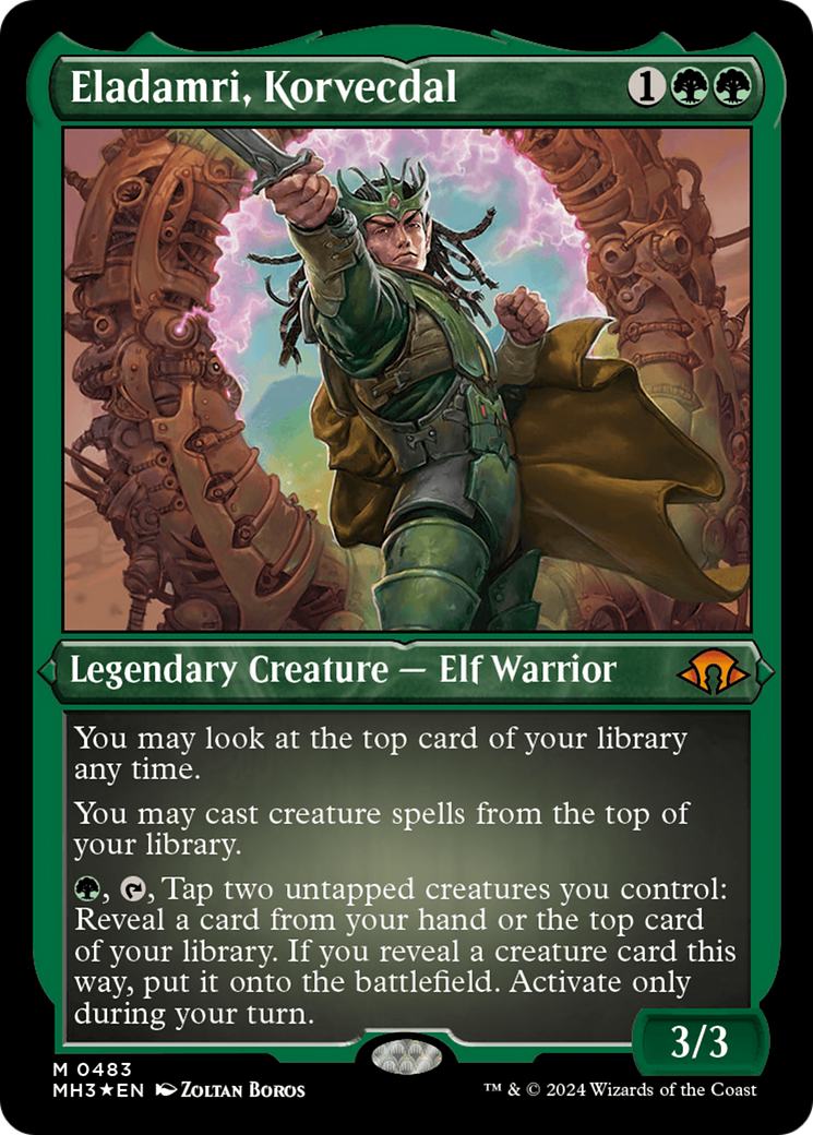 Eladamri, Korvecdal (MH3-483) - Modern Horizons 3 Foil | Grognard Games