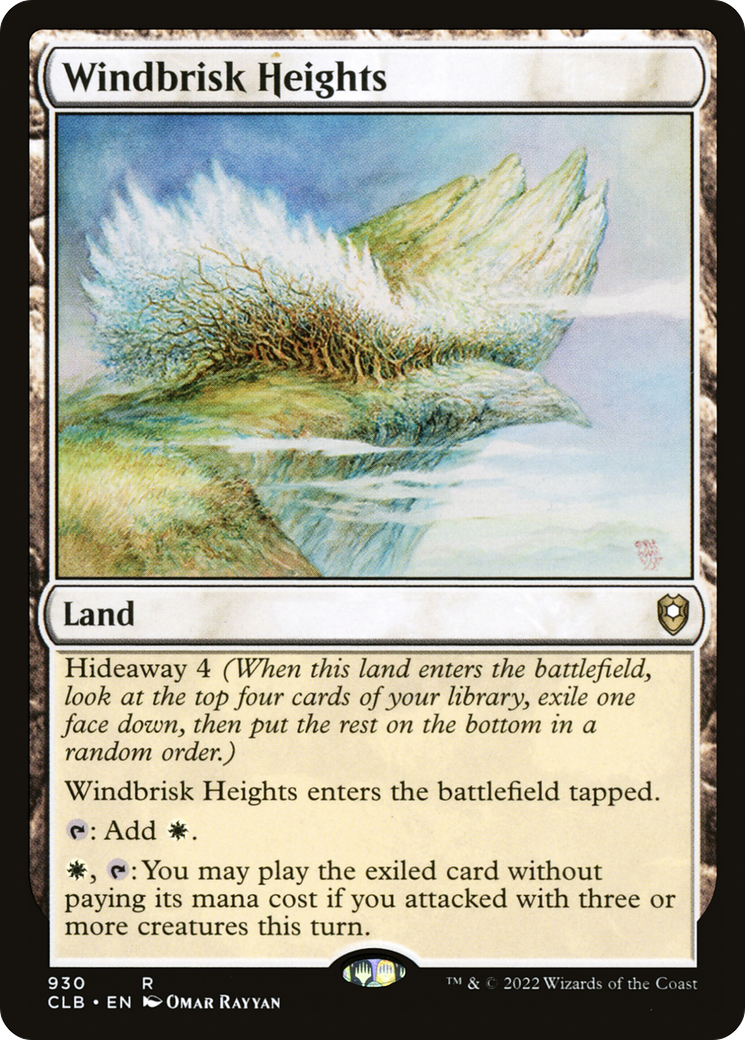 Windbrisk Heights [Commander Legends: Battle for Baldur's Gate] | Grognard Games