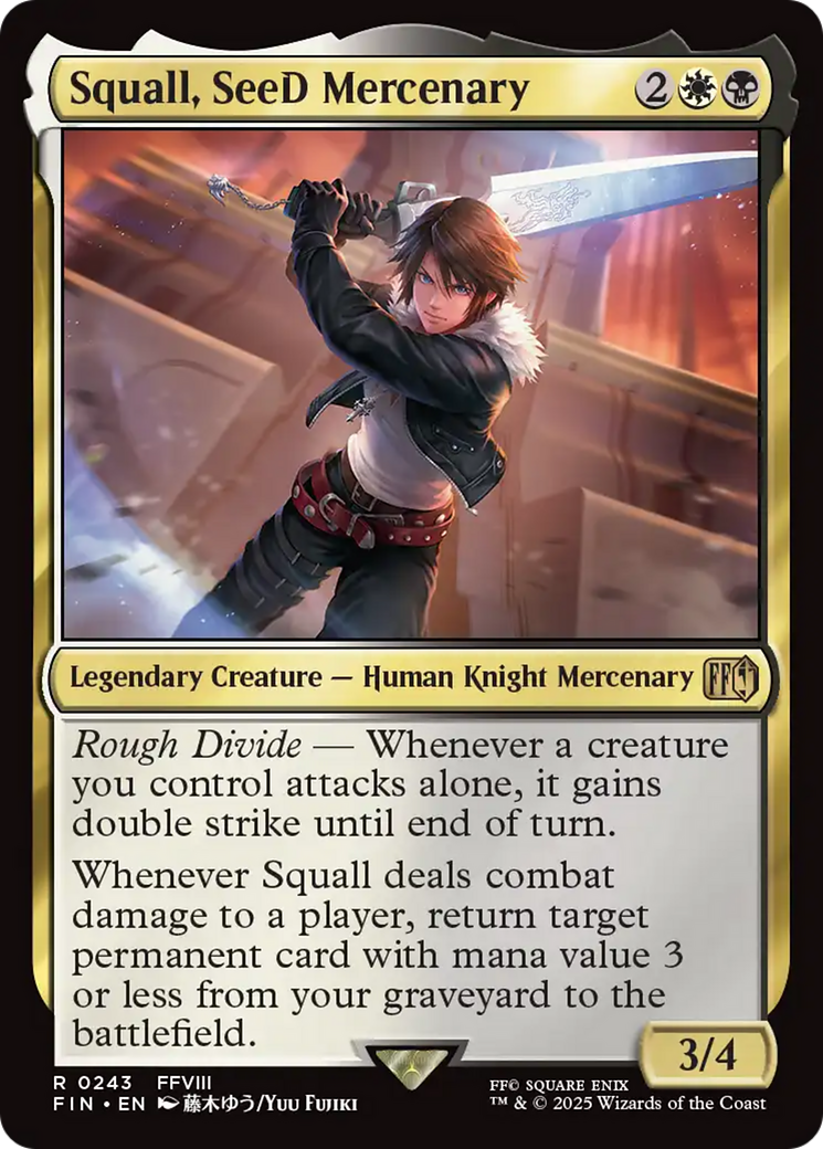 Squall, SeeD Mercenary [FINAL FANTASY] | Grognard Games