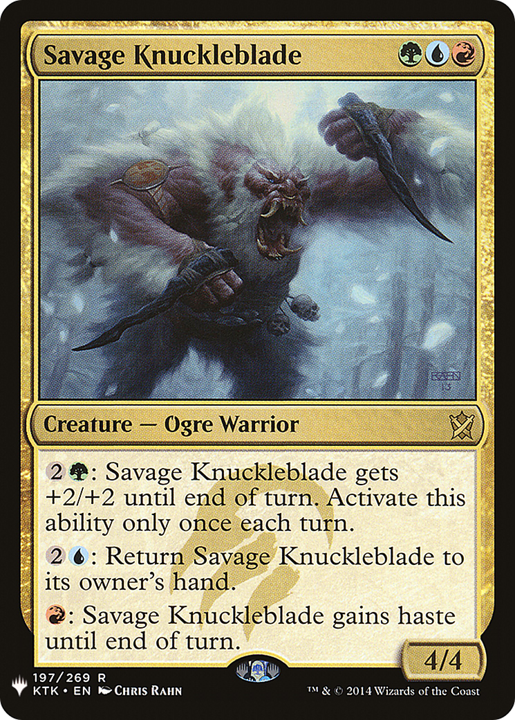Savage Knuckleblade [Mystery Booster] | Grognard Games