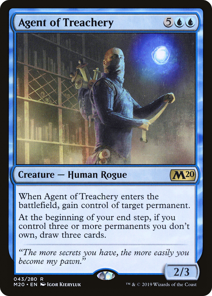 Agent of Treachery [Core Set 2020] | Grognard Games