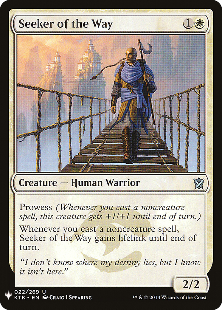 Seeker of the Way [Mystery Booster] | Grognard Games
