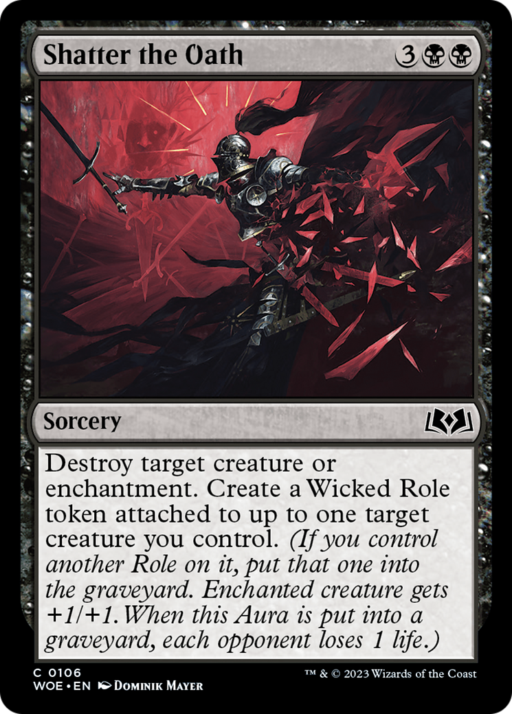 Shatter the Oath [Wilds of Eldraine] | Grognard Games