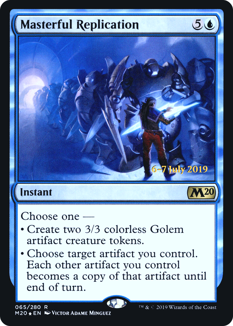 Masterful Replication  [Core Set 2020 Prerelease Promos] | Grognard Games