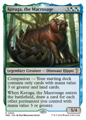 Keruga, the Macrosage (White Border) [Mystery Booster 2] | Grognard Games