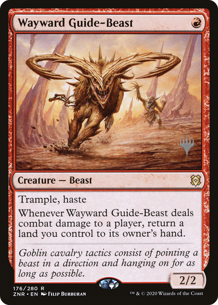 Wayward Guide-Beast (Promo Pack) [Zendikar Rising Promos] | Grognard Games