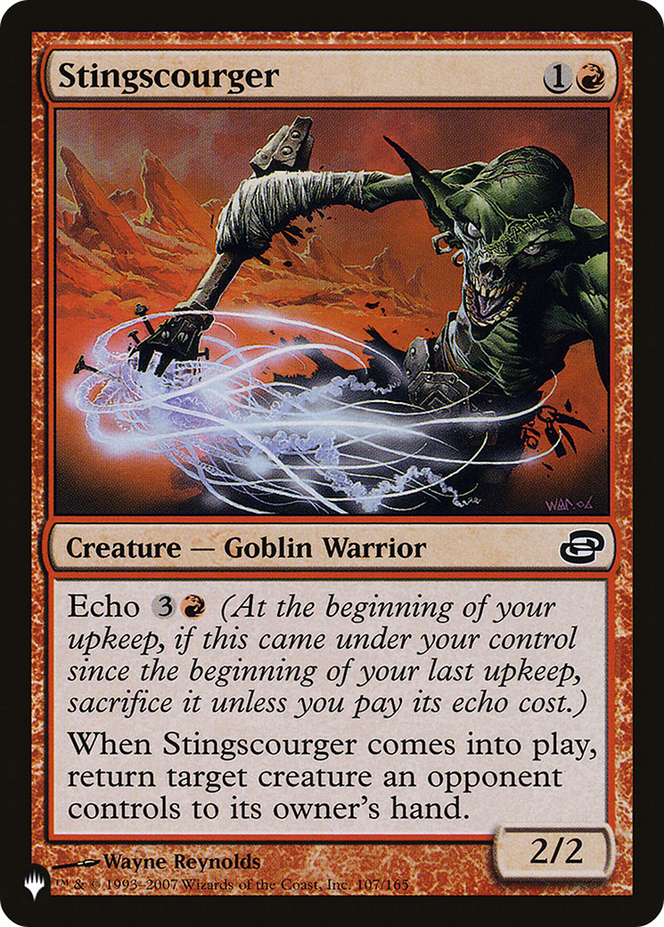 Stingscourger [The List Reprints] | Grognard Games