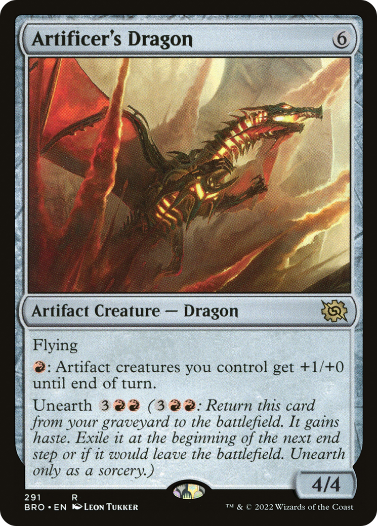Artificer's Dragon [The Brothers' War] | Grognard Games