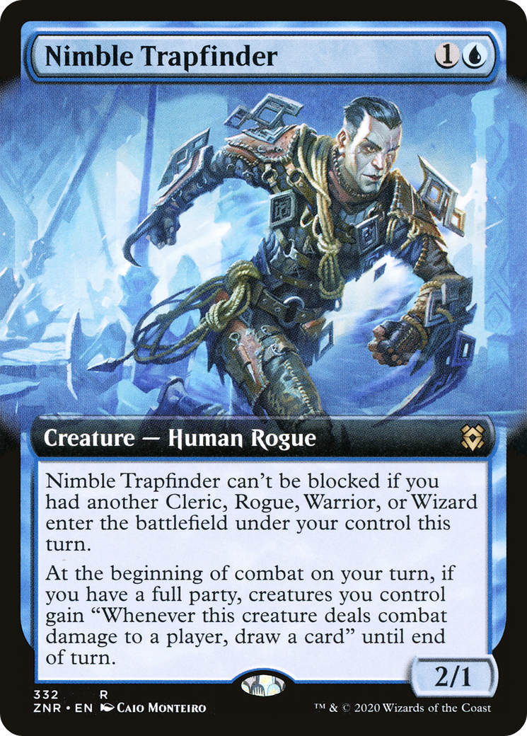 Nimble Trapfinder (Extended) [Zendikar Rising] | Grognard Games