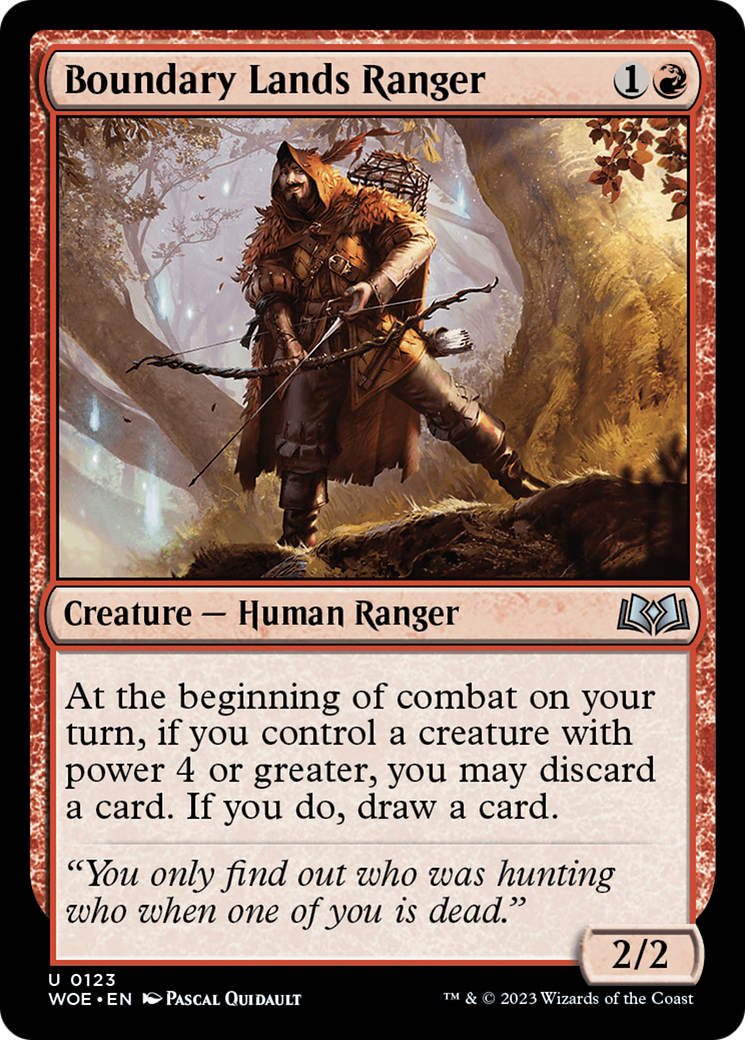 Boundary Lands Ranger [Wilds of Eldraine] | Grognard Games