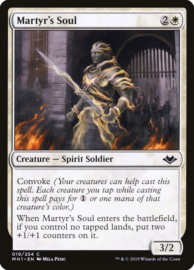 Martyr's Soul [Modern Horizons] | Grognard Games