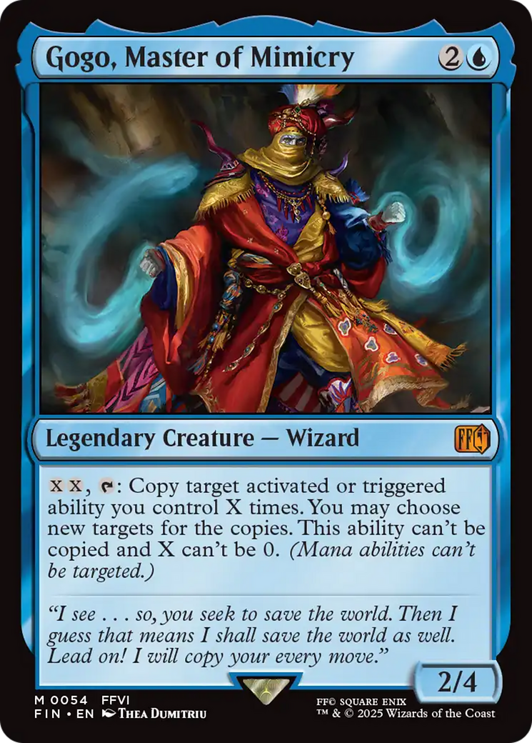 Gogo, Master of Mimicry (FIN-054) - FINAL FANTASY Foil | Grognard Games