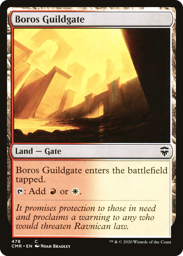 Boros Guildgate [Commander Legends] | Grognard Games