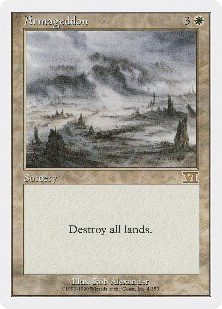 Armageddon [Classic Sixth Edition] | Grognard Games