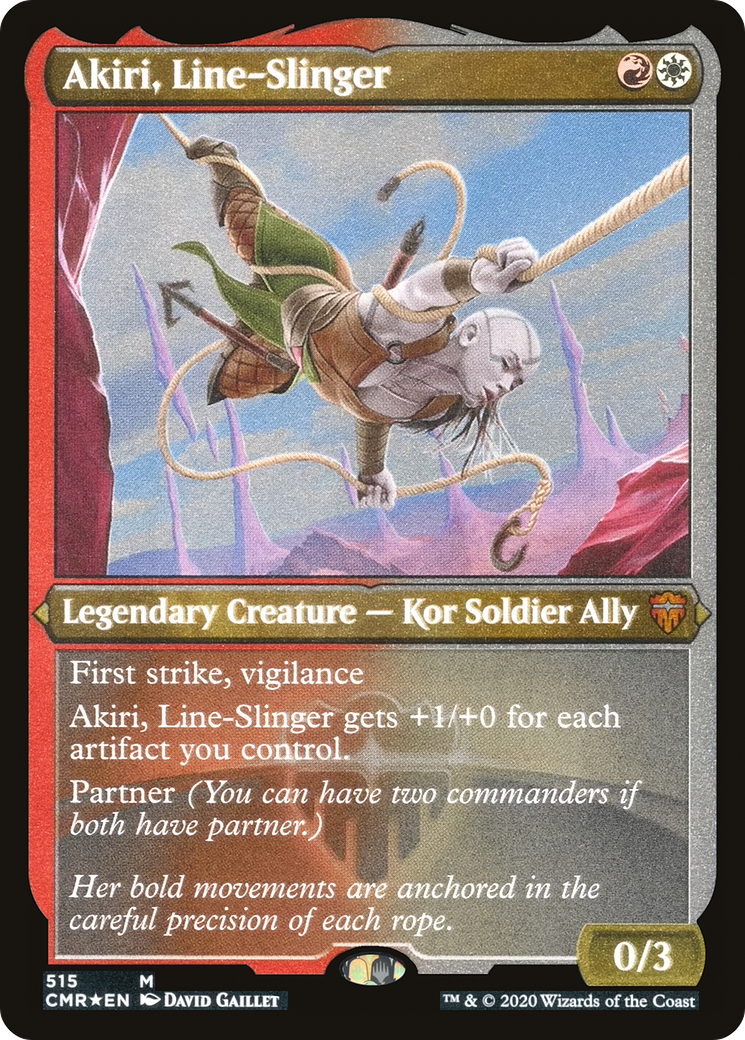 Akiri, Line-Slinger (CMR-515) - Commander Legends Foil | Grognard Games