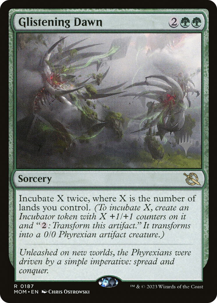 Glistening Dawn (Promo Pack) [March of the Machine Promos] | Grognard Games
