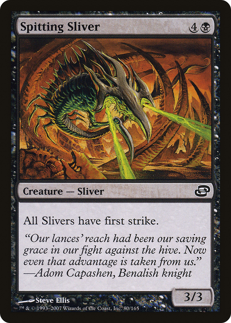 Spitting Sliver (PLC-080) - Planar Chaos Foil | Grognard Games