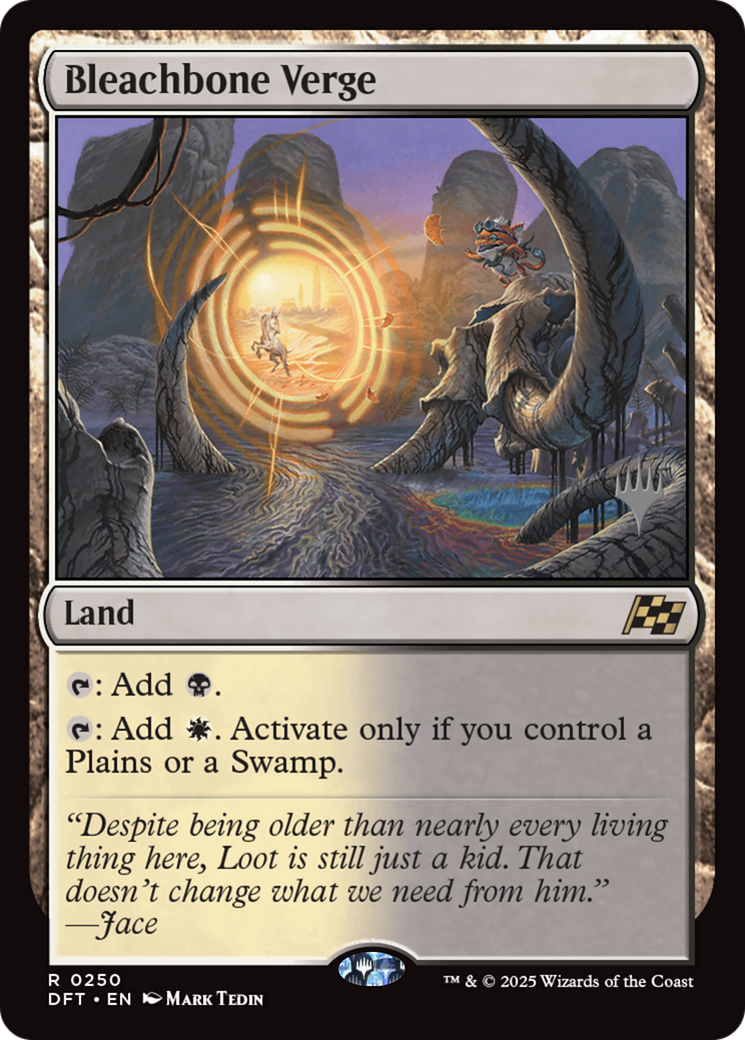 Bleachbone Verge (Promo Pack) [Aetherdrift Promos] | Grognard Games