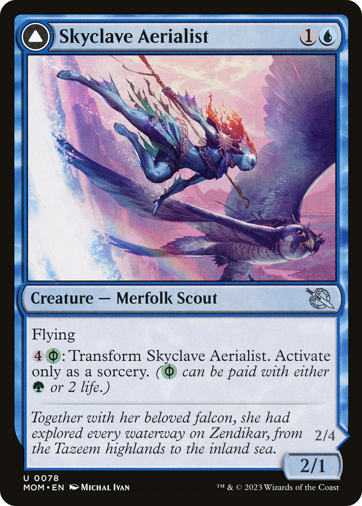 Skyclave Aerialist // Skyclave Invader [March of the Machine] | Grognard Games