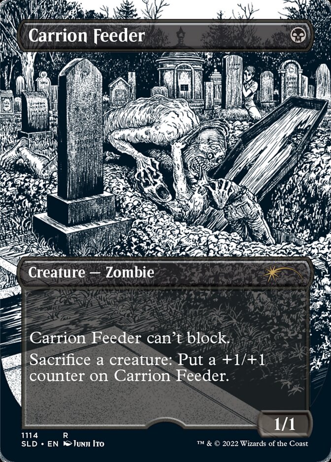 Carrion Feeder (Borderless Etched Foil) [Secret Lair Drop Series] | Grognard Games