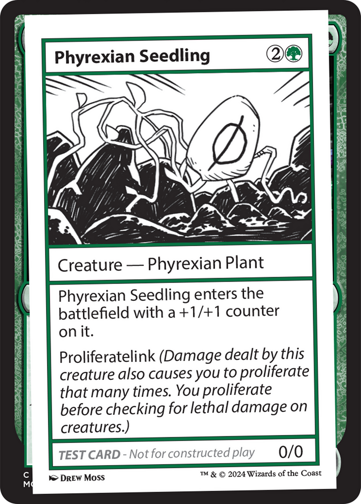 Phyrexian Seedling [Mystery Booster 2 Playtest Cards] | Grognard Games