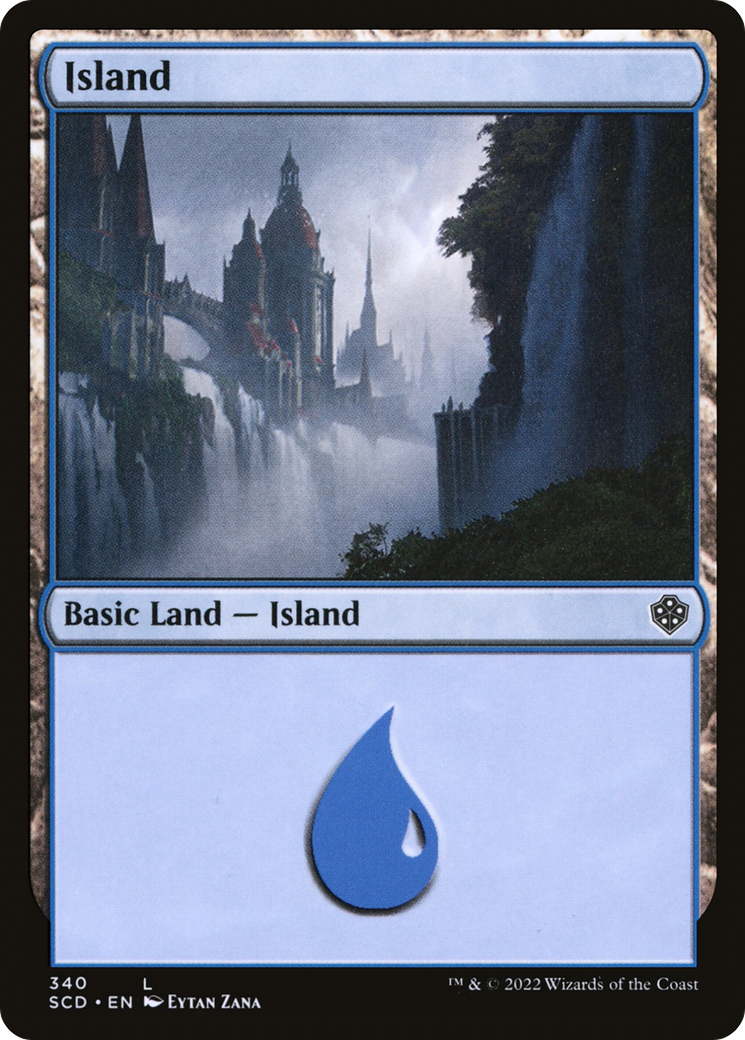 Island (340) [Starter Commander Decks] | Grognard Games
