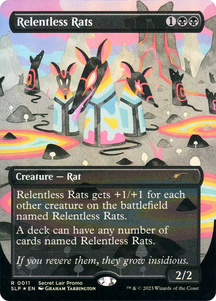 Relentless Rats (0011) [Secret Lair Showdown] | Grognard Games