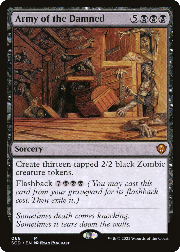 Army of the Damned [Starter Commander Decks] | Grognard Games