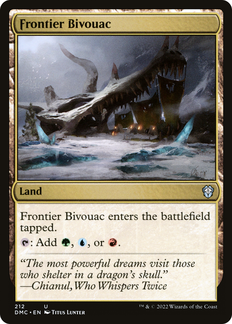 Frontier Bivouac [Dominaria United Commander] | Grognard Games