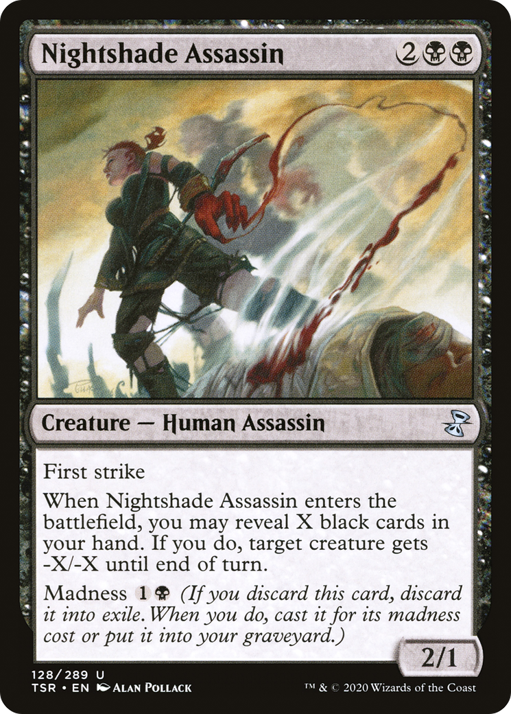 Nightshade Assassin [Time Spiral Remastered] | Grognard Games