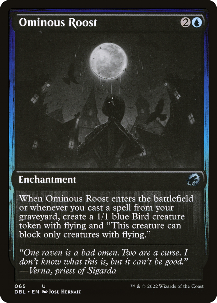 Ominous Roost [Innistrad: Double Feature] | Grognard Games