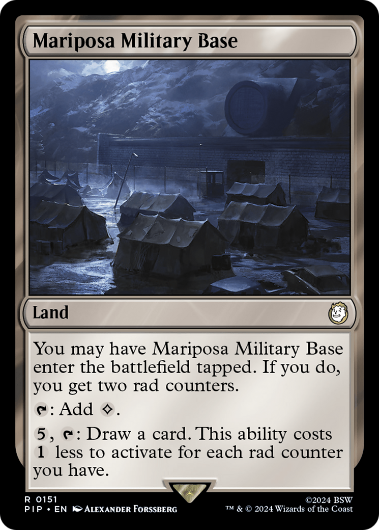 Mariposa Military Base [Fallout] | Grognard Games