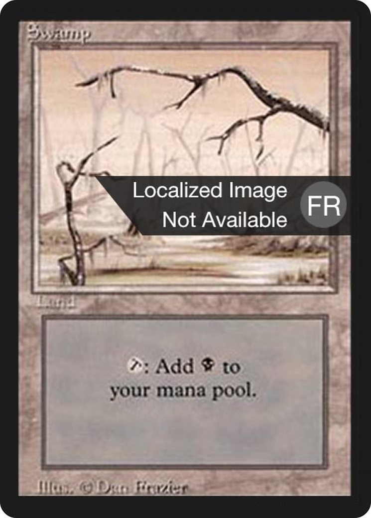Swamp (B) [Foreign Black Border] | Grognard Games