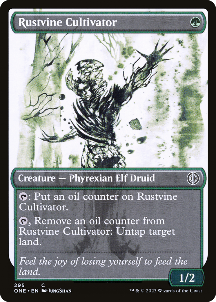 Rustvine Cultivator (Showcase Ichor) [Phyrexia: All Will Be One] | Grognard Games