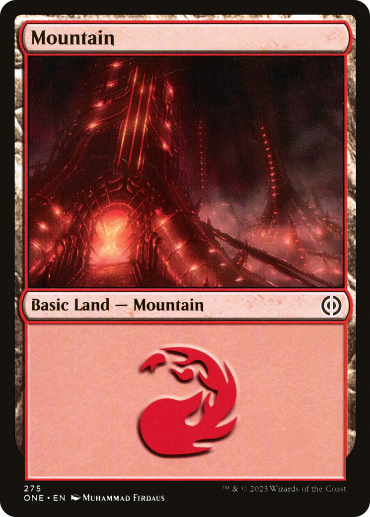 Mountain (275) [Phyrexia: All Will Be One] | Grognard Games