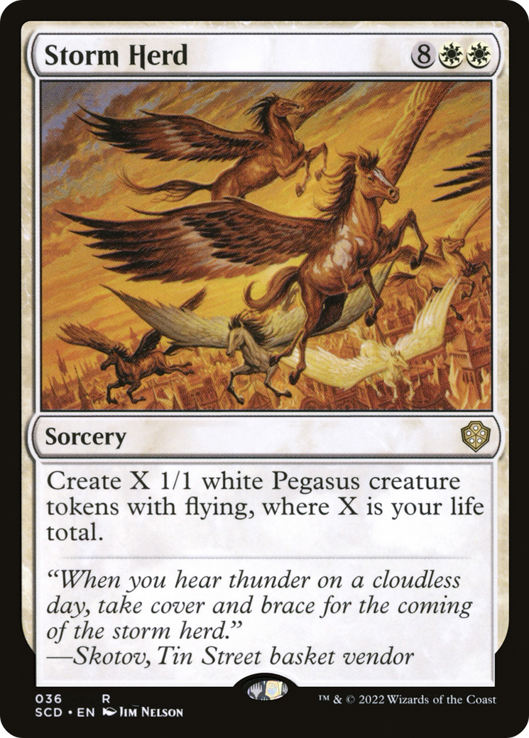 Storm Herd [Starter Commander Decks] | Grognard Games