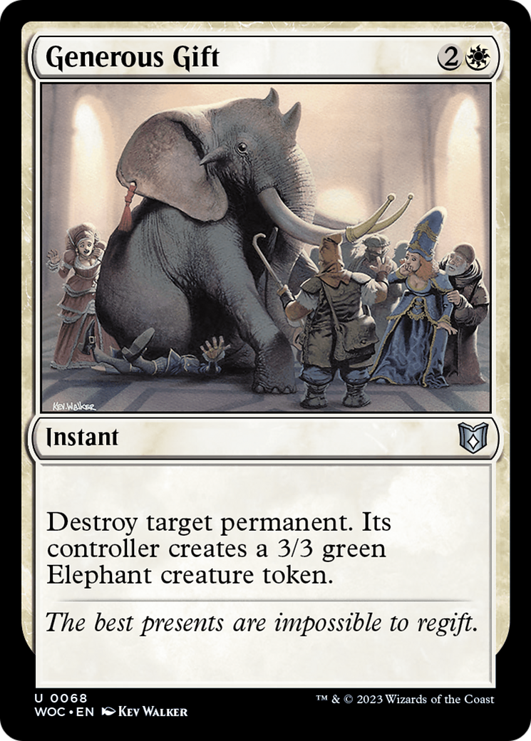 Generous Gift [Wilds of Eldraine Commander] | Grognard Games