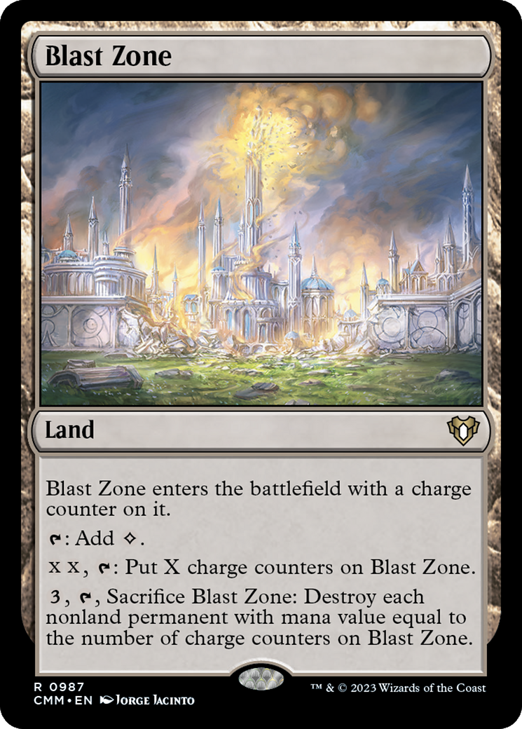 Blast Zone [Commander Masters] | Grognard Games